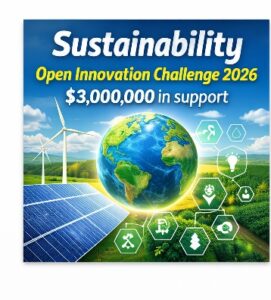 Sustainability Open Innovation Challenge 2026