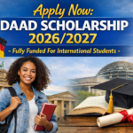 Apply Now: DAAD Scholarship  In Germany 2026 – Fully Funded For International Students