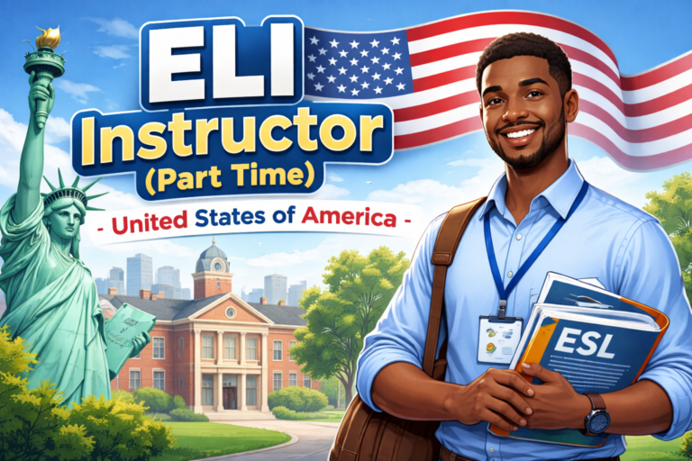 ELI Instructor (Part Time) - United States of America 2026