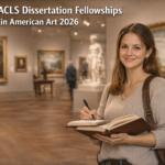 Luce/ACLS Dissertation Fellowships in American Art 2026
